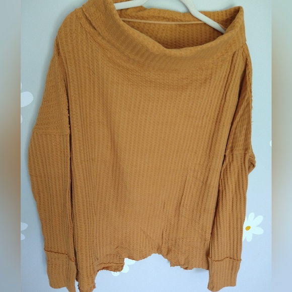 NWT Free People JUICY Canyon Moon Cowl Neck Crossover Open Back Sweater Top - Picture 8 of 13